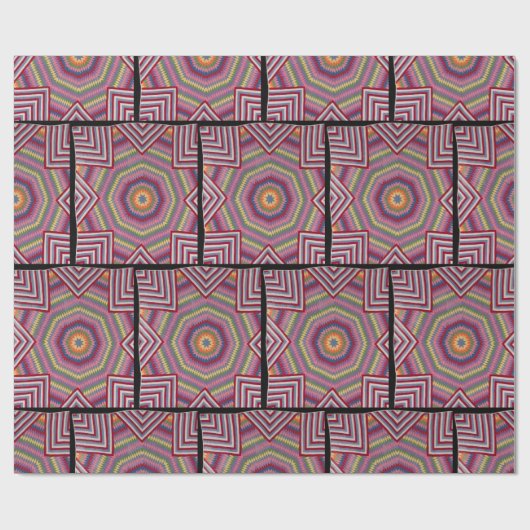 Stern der Bethlehem-Steppe Geschenkpapier (Flach)