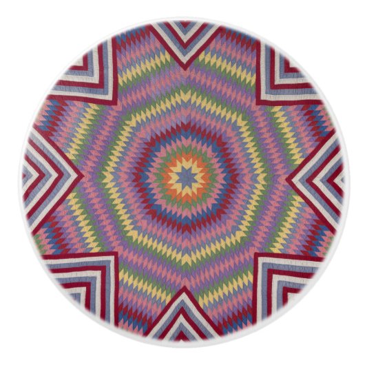 Stern der Bethlehem-Steppe Keramikknauf (Vorderseite)