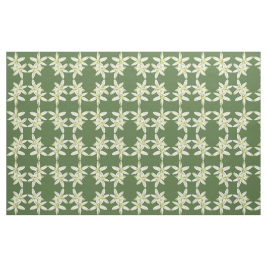 Stern der Blume Bethlehem Stoff (Fat Quarter (45,7 x 55,9 cm))