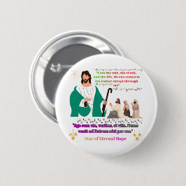 Stern der ewigen Hoffnung Button