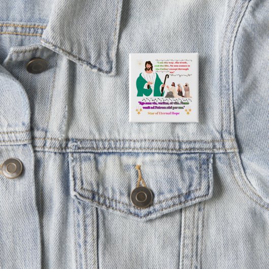 Stern der ewigen Hoffnung Button (Beispiel)