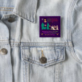 Stern der ewigen Hoffnung dunkelviolett Button (Beispiel)
