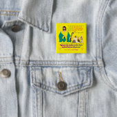 Stern der ewigen Hoffnung gelb Button (Beispiel)