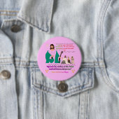 Stern der ewigen Hoffnung hellrosa Button (Beispiel)