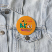 Stern der ewigen Hoffnung orange Button (Beispiel)