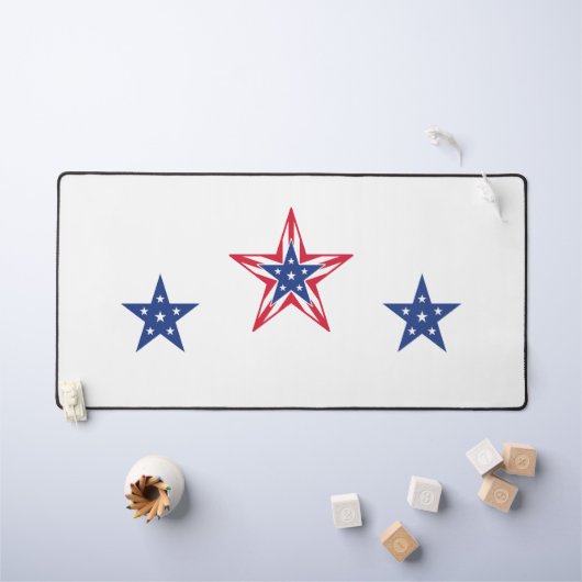 Stern der Freiheit (Horizontal) Schreibtischunterlage (Kindertisch)