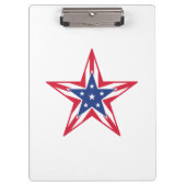 Stern der Freiheit Klemmbrett (Vorderseite)