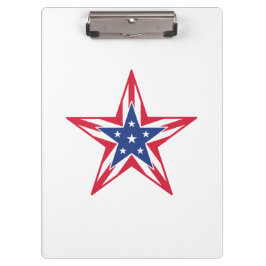 Stern der Freiheit Klemmbrett