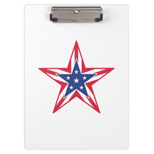 Stern der Freiheit Klemmbrett (Vorderseite)