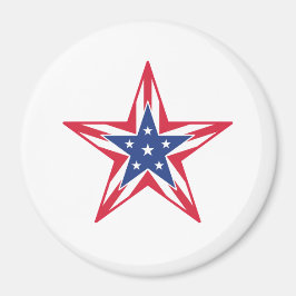 Stern der Freiheit Magnet