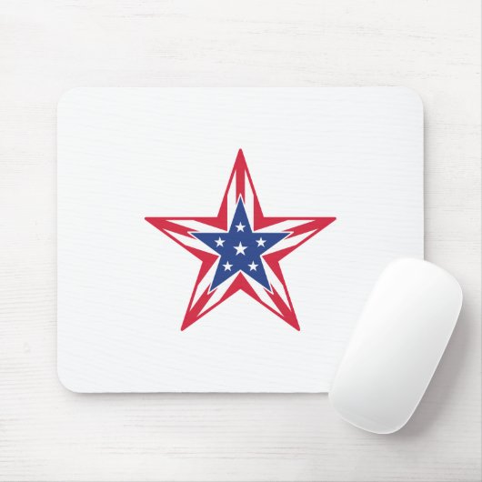 Stern der Freiheit Mousepad (Mit Mouse)