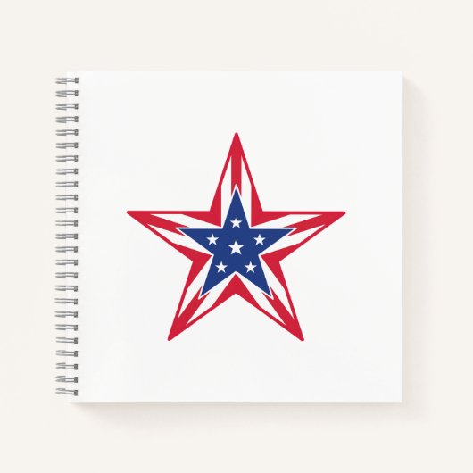 Stern der Freiheit Notizblock (Vorderseite)