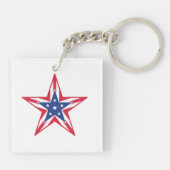 Stern der Freiheit Schlüsselanhänger (Rückseite)