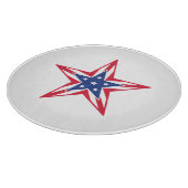 Stern der Freiheit Schneidebrett (Ecke)