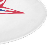 Stern der Freiheit Schneidebrett (Ecke)