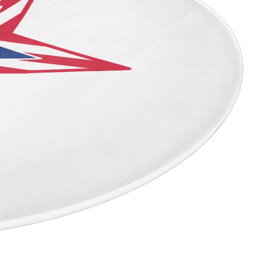 Stern der Freiheit Schneidebrett (Ecke)