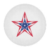 Stern der Freiheit Schneidebrett (Vorderseite)