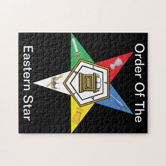 Stern der OES Puzzle (Horizontal)