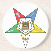 Stern der OES Sandstein Untersetzer (Vorne)