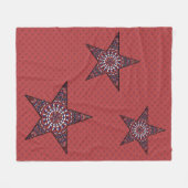 Stern der Unabhängigkeit Fleece Blanket (Vorderseite (Horizontal))