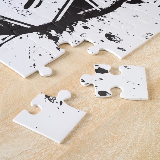 Stern des anatomischen Herzens des Lebens Puzzle (Seite)