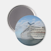 Stern des Carnival Sensation Cruise Ship Magnet (Vorderseite/Rückseite)