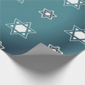 Stern des david Packpapiers Geschenkpapier (Ecke)