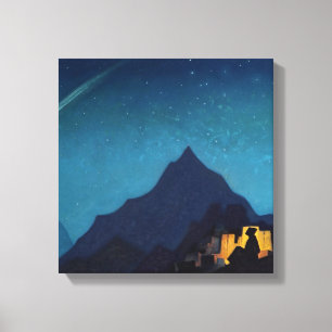 „Stern des Helden“ von Nicholas Roerich Leinwanddruck