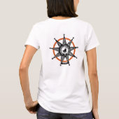 Stern des Hoo-Hoo-Designs T-Shirt (Rückseite)