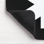 Stern des Leben-Piktogramms Mousepad (Ecke)
