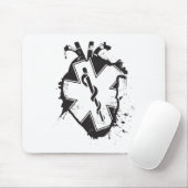Stern des Lebens Anatomisches Herz Mousepad (Mit Mouse)