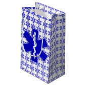 Stern des Lebens (EMT) Kleine Geschenktüte (Rückseite Schrägansicht)