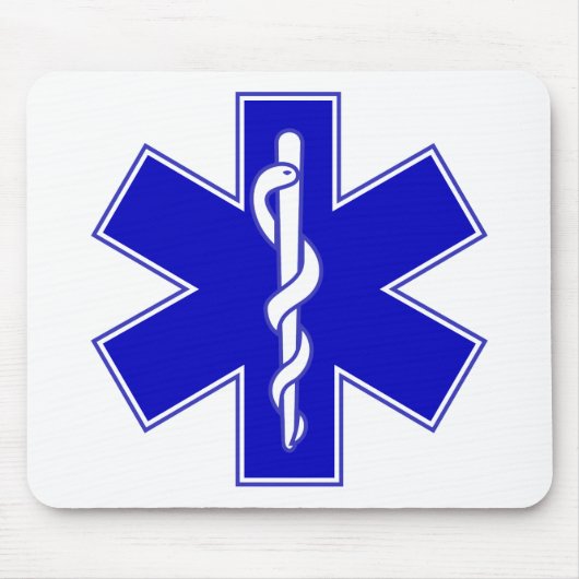 Stern des Lebens Mousepad (Vorne)