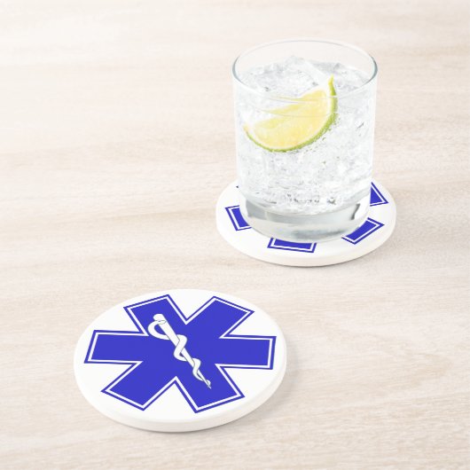 Stern des Lebens Untersetzer (Seite)