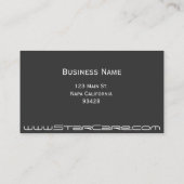 Stern des Lebens Visitenkarte (Rückseite)