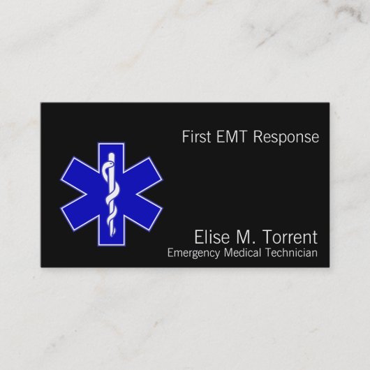 Stern des Lebens Visitenkarte (Vorderseite)