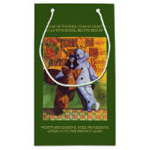 STERN DES WUNDERS Kleine Geschenktüte - Grün (Rückseite)