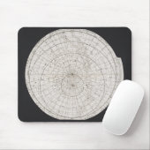 Stern-Diagramm der Nordhalbkugel Mousepad (Mit Mouse)