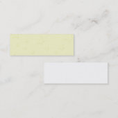 Stern-dünne Visitenkarte Telefonnummerkarte (Vorne/Hinten)