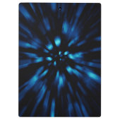 Stern-Explosions-Raum-Himmel-Galaxie Klemmbrett (Rückseite)