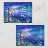 Stern-Fantasie-Himmel-Visitenkarten Visitenkarte (Vorne/Hinten)