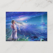 Stern-Fantasie-Himmel-Visitenkarten Visitenkarte (Rückseite)