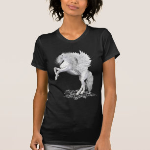 Stern-Feuer. Fantasiepferd T-Shirt