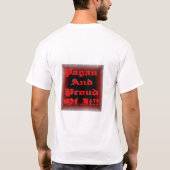 Stern-Feuer T-Shirt (Rückseite)