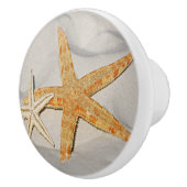 Stern-Fische am Strand Keramikknauf (Rechts)