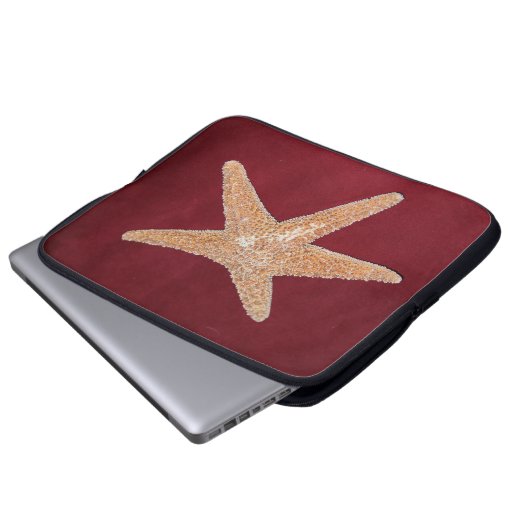 STERN-FISCHE LAPTOPSCHUTZHÜLLE (Vorne Knopf)