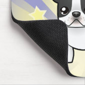 Stern-französische Bulldogge Mousepad (Ecke)