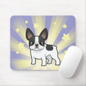 Stern-französische Bulldogge Mousepad (Mit Mouse)
