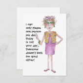 Stern-Frau warnt andere, dass sie schwer zufrieden (Vorne/Hinten)