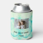 Stern funkelnde Glitzer fügen Foto-Sondertext Dosenkühler (Kanne Vorderseite)